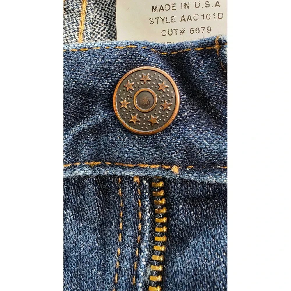 All American Clothing Co‎ Men's Dark Wash Straight Leg Jeans 31x32